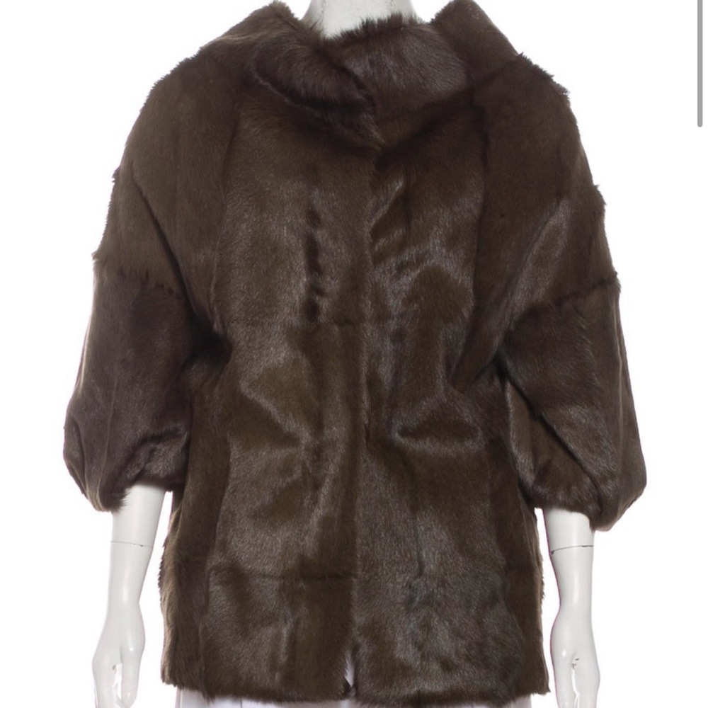 Marni kid fur coat